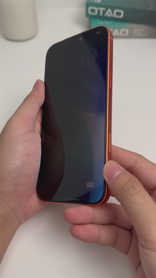 Vidrio Templado Antiespía para Samsung. Incluye colocador preciso