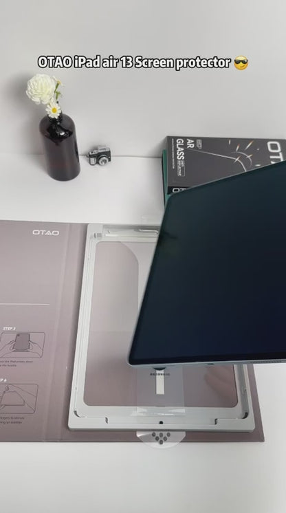 Vidrio Templado para iPad. Incluye colocador preciso